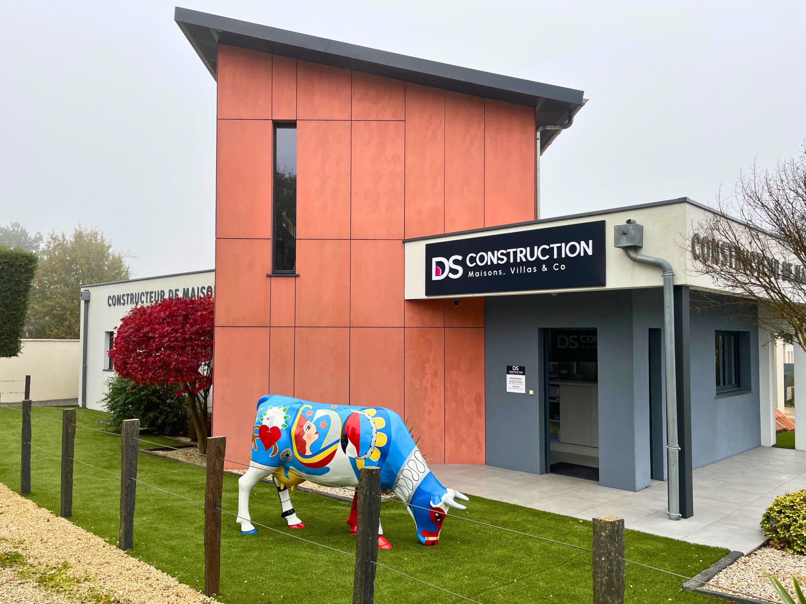 DS Construction : notre siège social à Poitiers, au cœur de votre projet