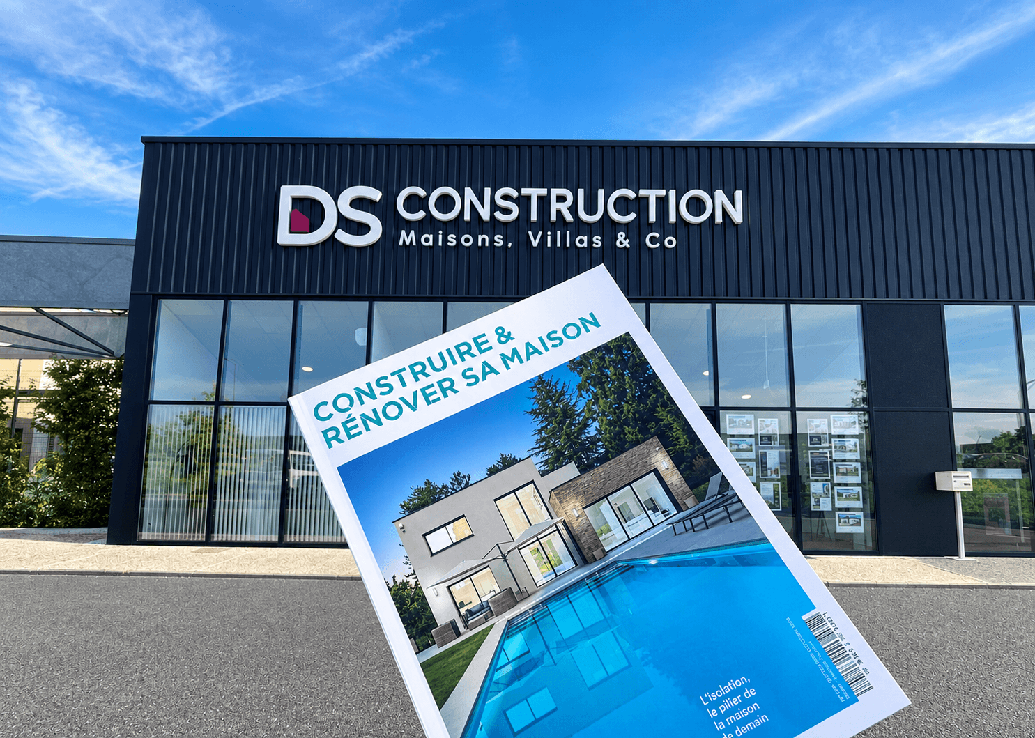 DS Construction à l’honneur dans le magazine Construire & Rénover sa Maison
